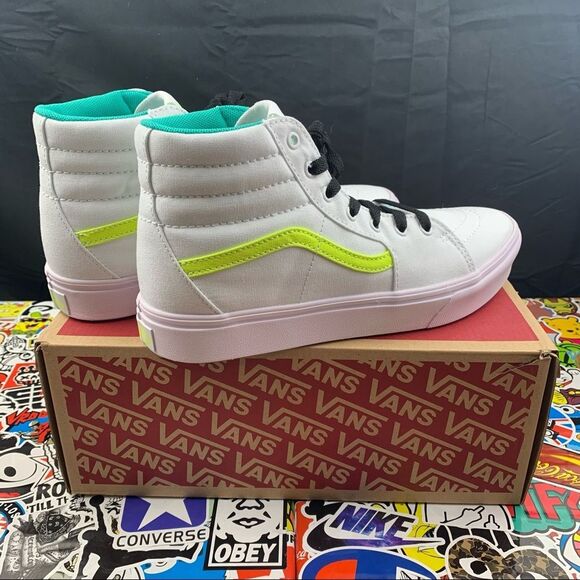Vans Comfy Cush SK8 Hi fluorescent Women’s Various Sizes - Picture 2 of 11